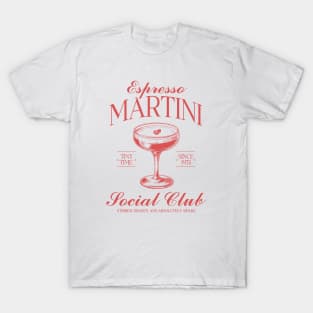 Espresso martini social club T-Shirt